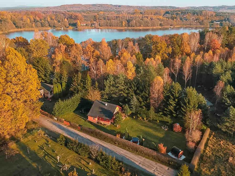 Rajska Cisza - Caloroczny Prywatny Domek W Lesie Nad Jeziorem - Sauna I Balia Krag Экстерьер фото