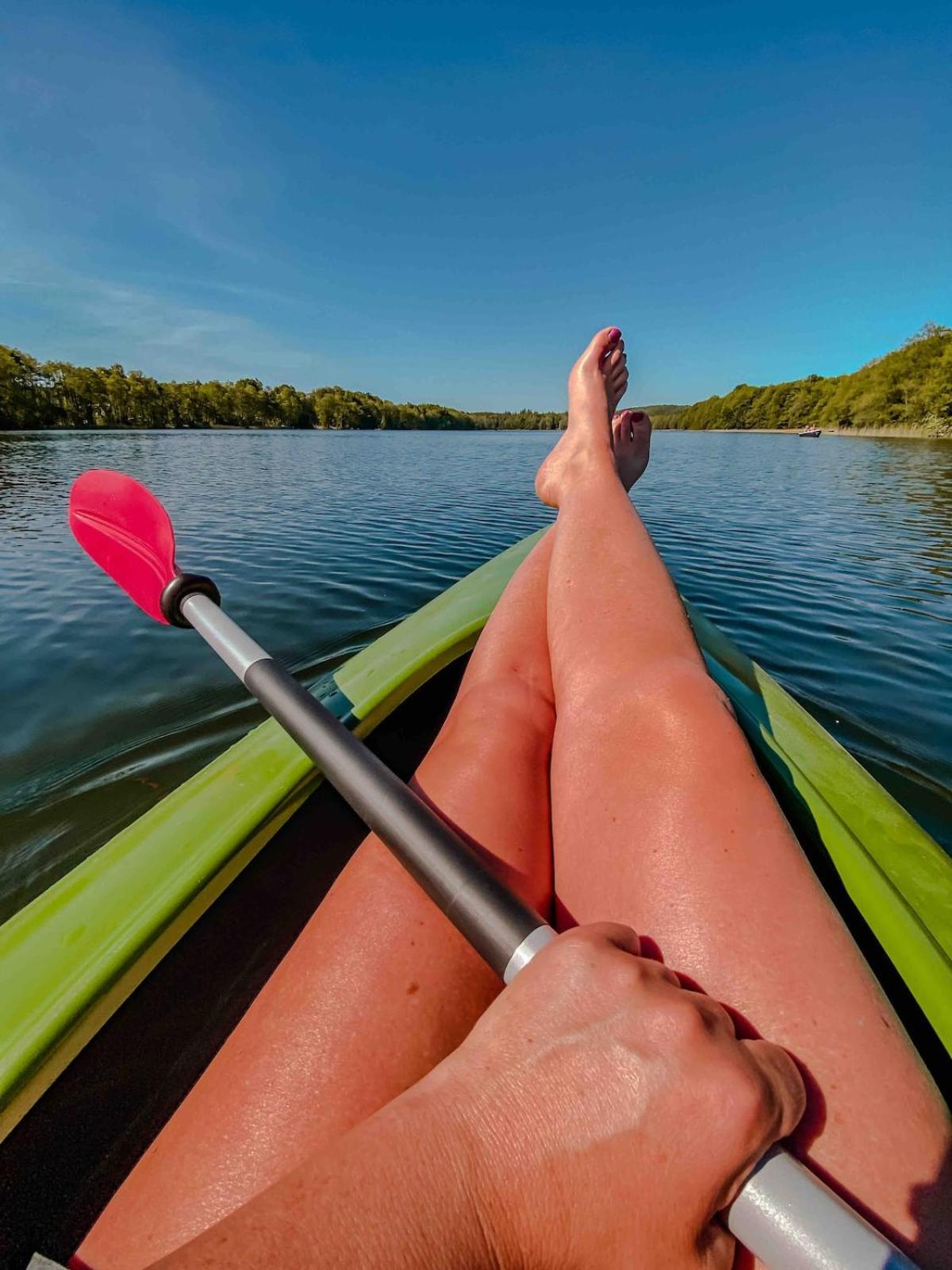 Rajska Cisza - Caloroczny Prywatny Domek W Lesie Nad Jeziorem - Sauna I Balia Krag Экстерьер фото