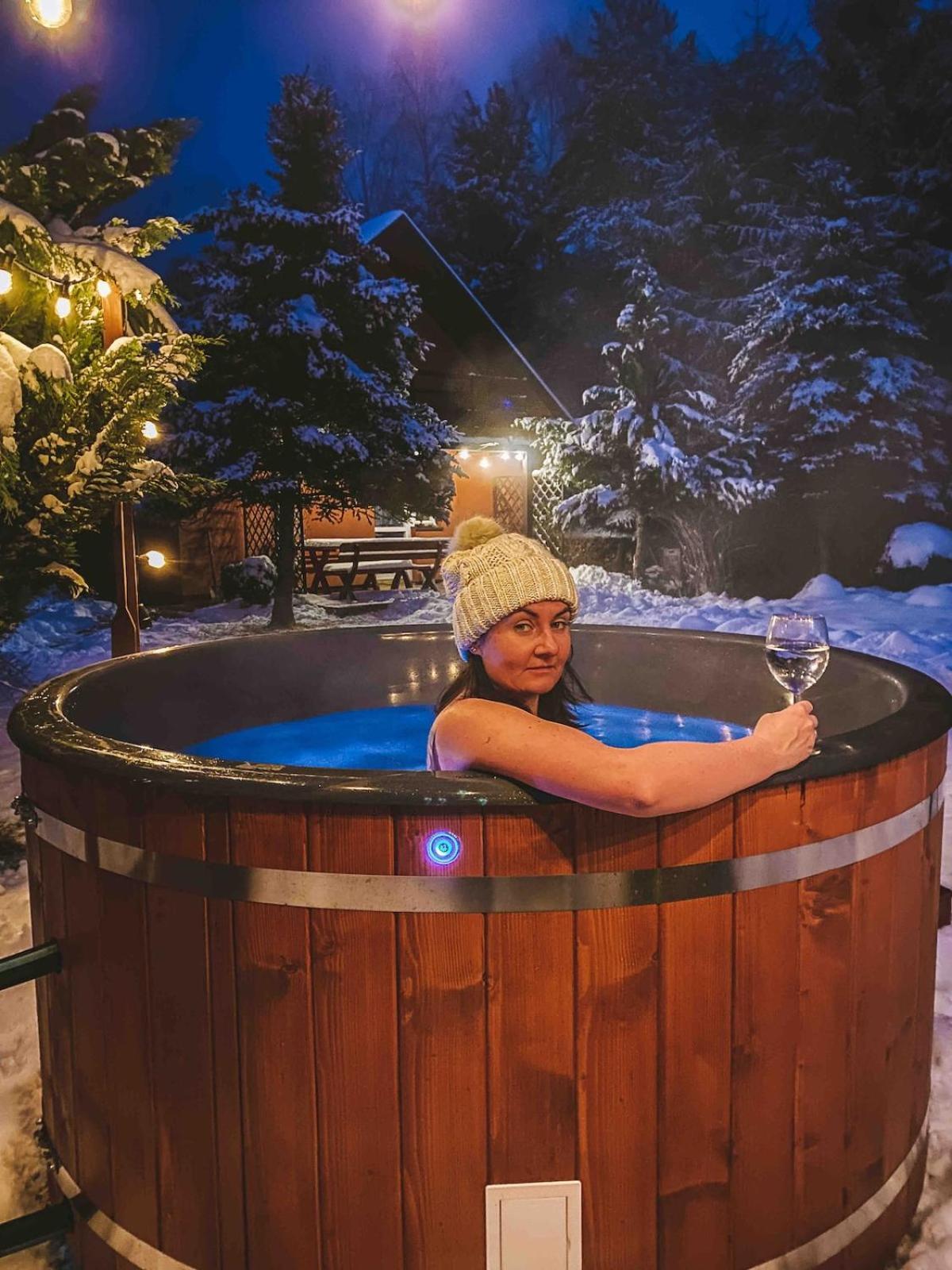 Rajska Cisza - Caloroczny Prywatny Domek W Lesie Nad Jeziorem - Sauna I Balia Krag Экстерьер фото