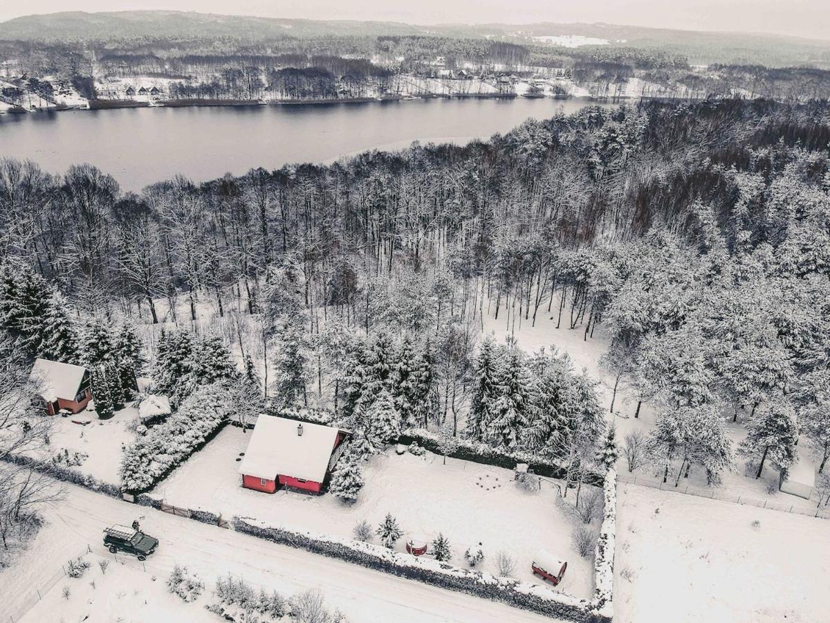 Rajska Cisza - Caloroczny Prywatny Domek W Lesie Nad Jeziorem - Sauna I Balia Krag Экстерьер фото